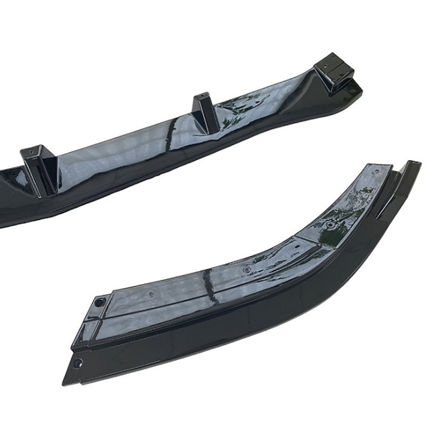 Spoilerlippe Frontlippe GLANZ SCHWARZ für Mercedes W212 S212 2013-2016