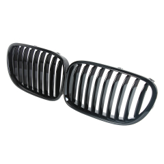 Nieren Grill glanz Schwarz Einzelsteg passend für BMW 7er F01 F02 F03 F04 Facelift