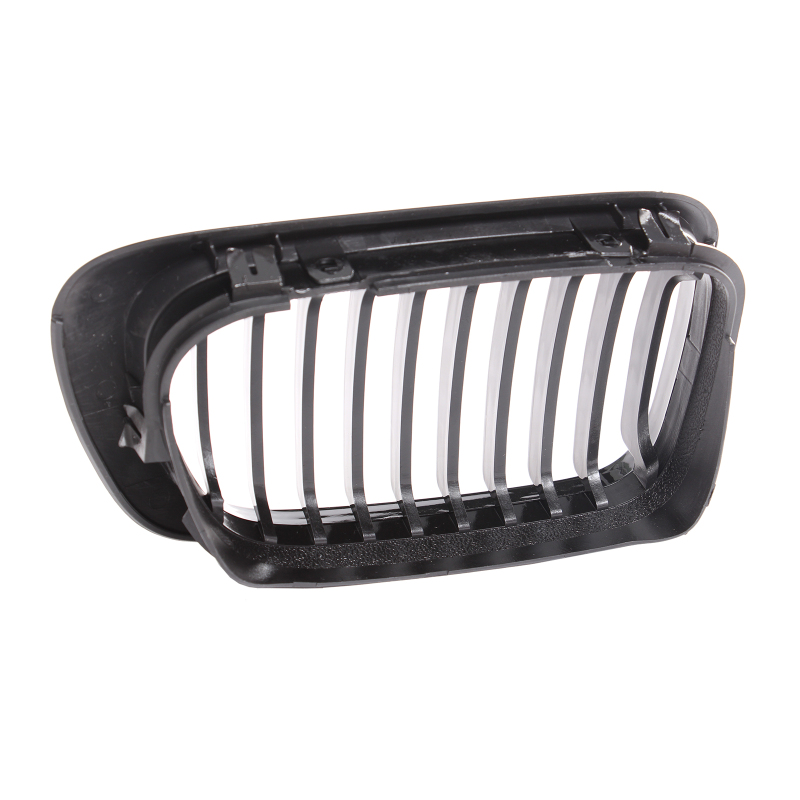 Nieren Grill glanz Schwarz Einzelsteg passend für BMW 3er Coupe E46 Vorfacelift