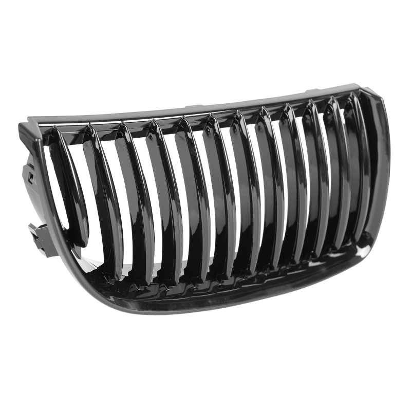 Nieren Grill glanz Schwarz Einzelsteg passend für BMW 3er E90 E91 Vorfacelift