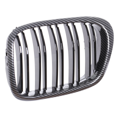 Nieren Grill Carbon Look Doppelsteg passend für BMW 5er E39