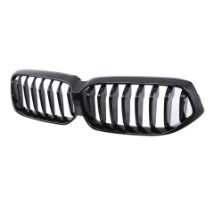 Nieren Grill glanz Schwarz Einzelsteg passend für BMW 6er G32 Facelift