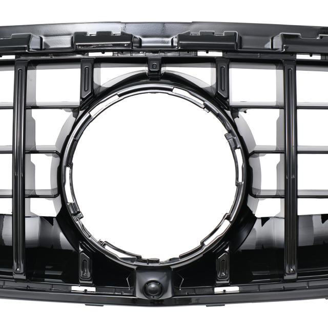 Kühlergrill glanz Schwarz GT Panamericana passend für Mercedes E-Klasse W213 E63 Vorfacelift
