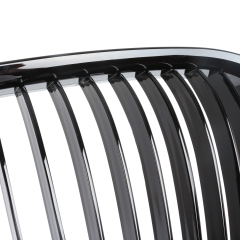 Nieren Grill passt für BMW 7ER F10 F02 F03 F04 Einzelsteg Schwarz
