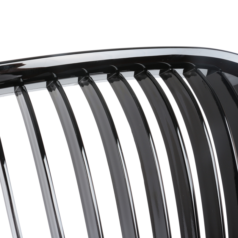 Nieren Grill passt für BMW 7ER F10 F02 F03 F04 Einzelsteg Schwarz