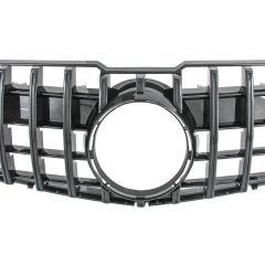 Kühlergrill glanz Schwarz GT Panamericana passend für Mercedes GLK X204 Vorfacelift