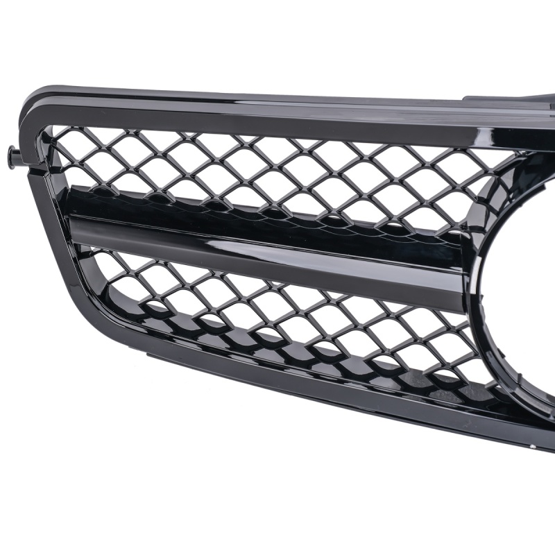 Kühlergrill glanz Schwarz AMG Look passend für Mercedes C-Klasse W204 S204 C204