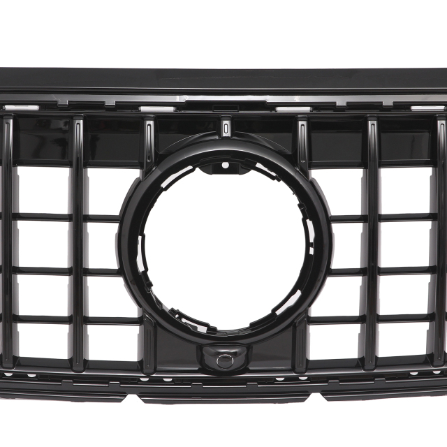 Kühlergrill glanz Schwarz GT Panamericana passend für Mercedes GLB X247 AMG-Paket