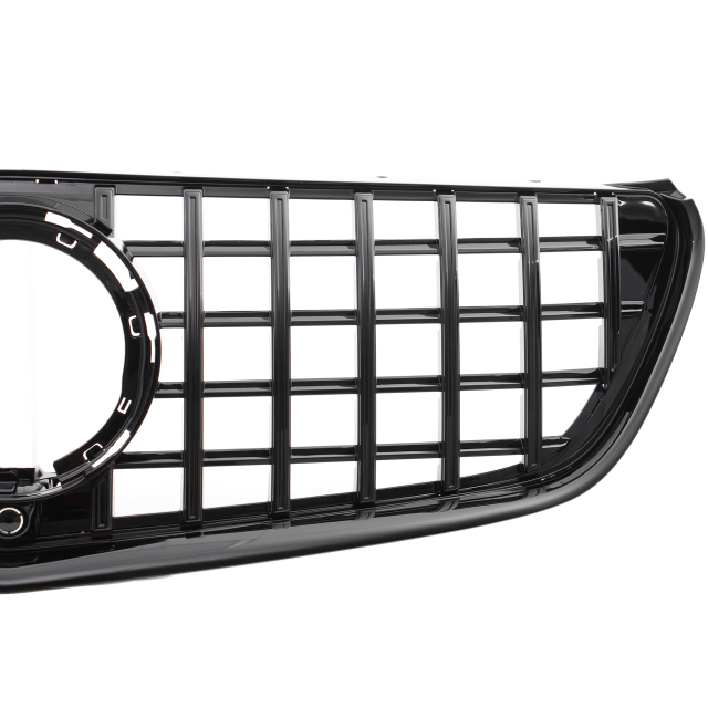 Kühlergrill glanz Schwarz GT Panamericana passend für Mercedes V-Klasse W447 Facelift AMG-Paket