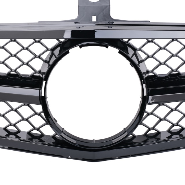Kühlergrill glanz Schwarz AMG Look passend für Mercedes C-Klasse W204 S204 C204