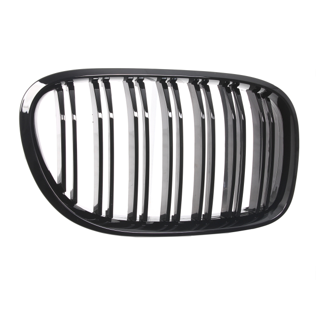 Nieren Grill glanz Schwarz Einzelsteg passend für BMW 7er F01 F02 F03 F04
