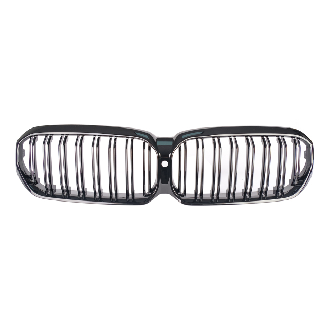 Nieren Grill glanz Schwarz Doppelsteg passend für BMW 5er G30 G31 Facelift