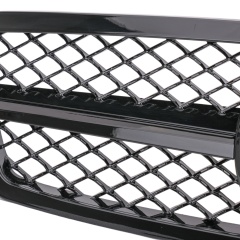 Kühlergrill glanz Schwarz AMG Look passend für Mercedes C-Klasse W203 S203