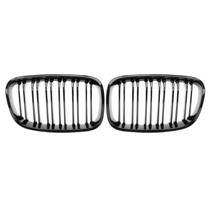 Nieren Grill glanz Schwarz Doppelsteg passend für BMW 1er F20 F21 Vorfacelift