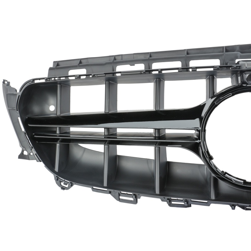 Kühlergrill glanz Schwarz AMG Look passend für Mercedes E-Klasse W213 S213 C238 A238 Vorfacelift