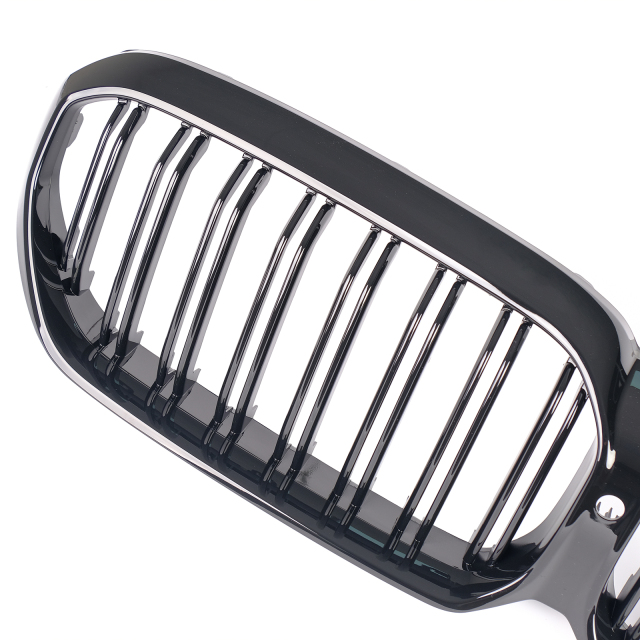 Nieren Grill glanz Schwarz Doppelsteg passend für BMW 5er G30 G31 Facelift
