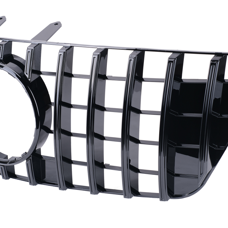 Kühlergrill glanz Schwarz GT Panamericana passend für Mercedes M-Klasse W164 Facelift
