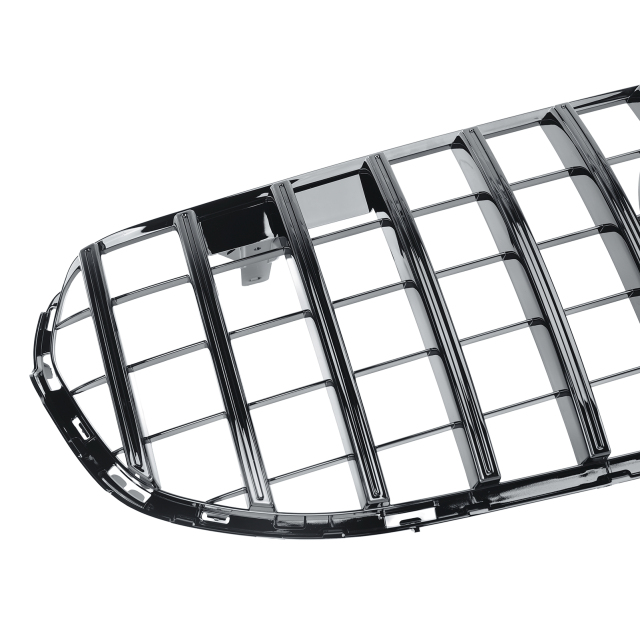 Kühlergrill glanz Schwarz GT Panamericana passend für Mercedes GLC X253 C253 Facelift