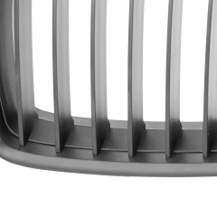 Nieren Grill matt Schwarz Einzelsteg passend für BMW 3er E90 E91 Vorfacelift