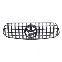 Kühlergrill glanz Schwarz GT Panamericana passend für Mercedes GLE V167 C167 Facelift AMG-Paket