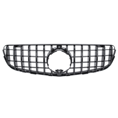 Kühlergrill glanz Schwarz GT Panamericana passend für Mercedes GLC X253 C253 Vorfacelift