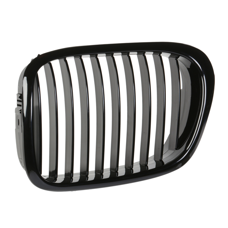 Nieren Grill glanz Schwarz Einzelsteg passend für BMW 5er E39 Vorfacelift