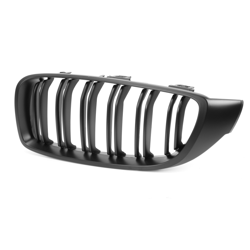 Nieren Grill matt Schwarz Doppelsteg passend für BMW 4er F32 F33 F36 F80 F82 F83