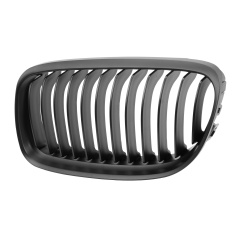Nieren Grill matt Schwarz Einzelsteg passend für BMW 3er E90 E91 Facelift