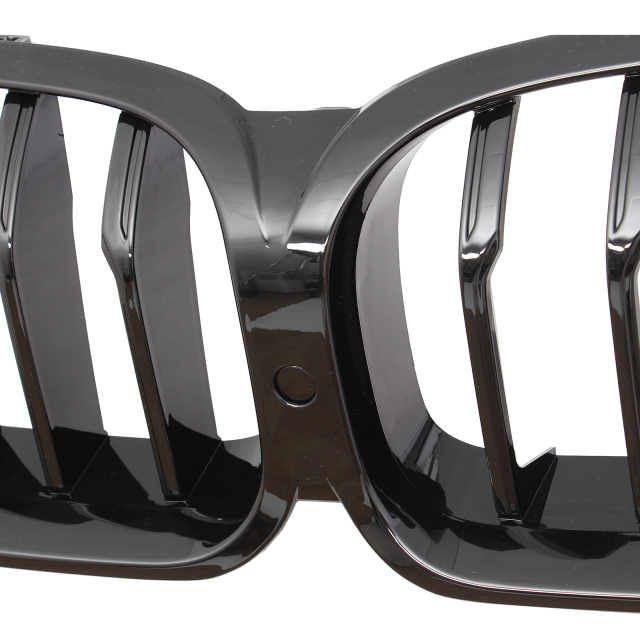 Nieren Grill glanz Schwarz Einzelsteg passend für BMW 8er G15 G14 G16 F92 F91 F93