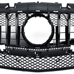 Kühlergrill glanz Schwarz GT Panamericana passend für Mercedes SLK R172 Vorfacelift