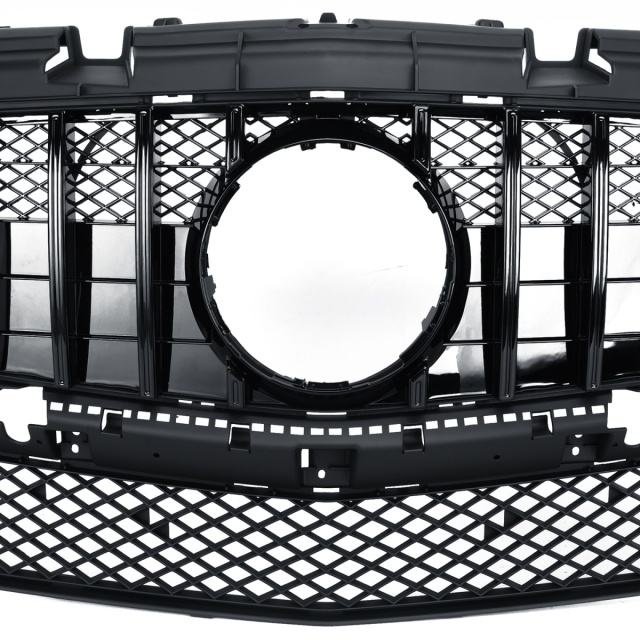 Kühlergrill glanz Schwarz GT Panamericana passend für Mercedes SLK R172 Vorfacelift