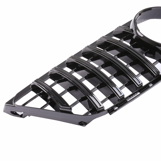Kühlergrill glanz Schwarz GT Panamericana passend für Mercedes B-Klasse W245 Facelift