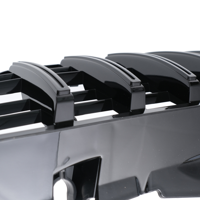 Kühlergrill glanz Schwarz GT Panamericana passend für Mercedes SL R230 Zweite Facelift