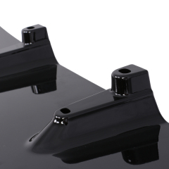 Spoilerlippe Frontlippe GLANZ SCHWARZ für BMW 2er F22 F23 M Paket