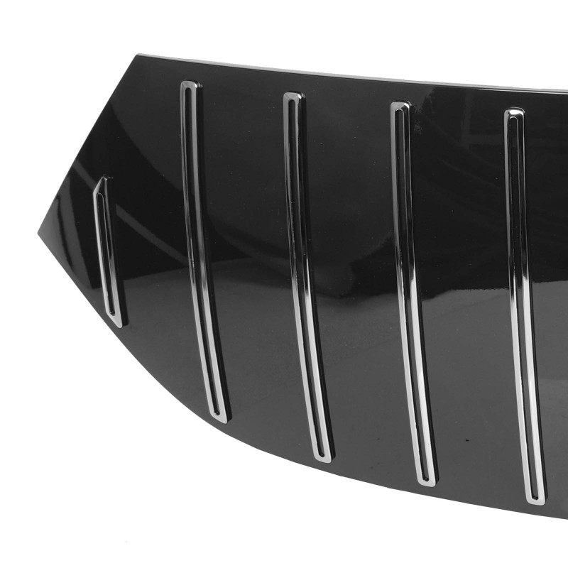 Kühlergrill Chrome Schwarz GT Panamericana passend für Mercedes EQA H243 AMG Paket