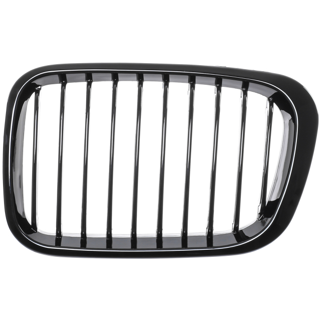 Nieren Grill glanz Schwarz Einzelsteg passend für BMW 3er E46 Vorfacelift