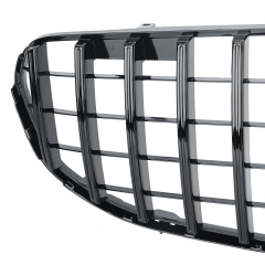 Kühlergrill glanz Schwarz GT Panamericana passend für Mercedes GLC X253 C253 Facelift