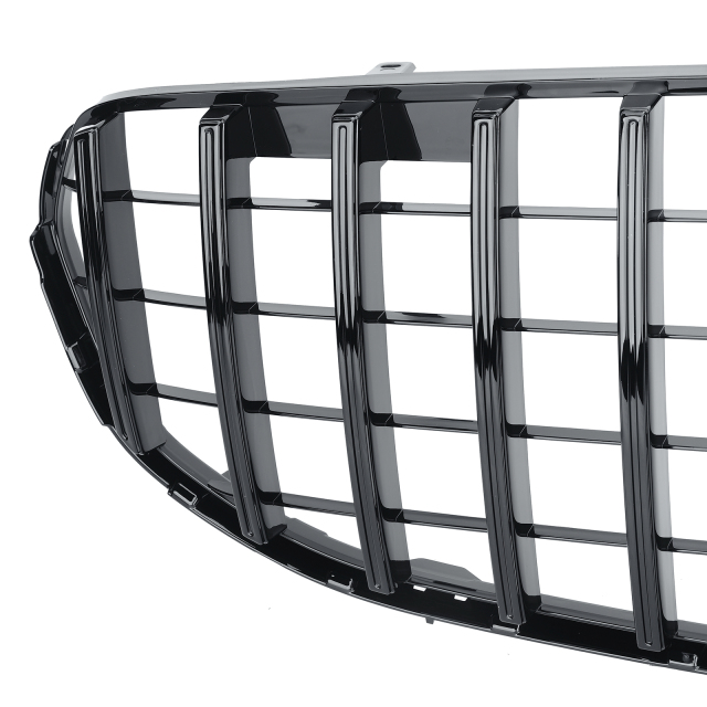 Kühlergrill glanz Schwarz GT Panamericana passend für Mercedes GLC X253 C253 Facelift