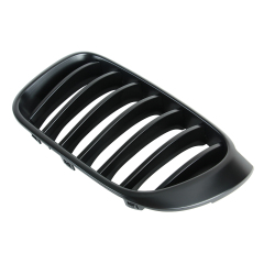 Nieren Grill matt Schwarz Einzelsteg passend für BMW X3 F25 F26 Facelift