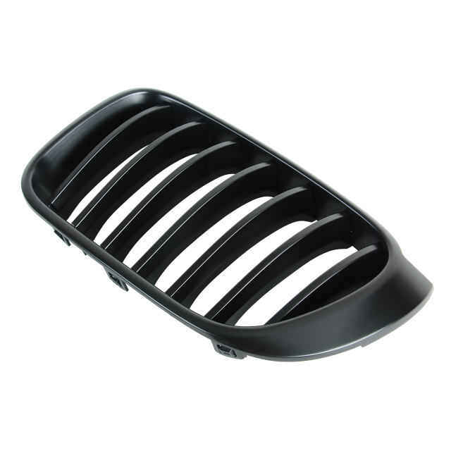 Nieren Grill matt Schwarz Einzelsteg passend für BMW X3 F25 F26 Facelift