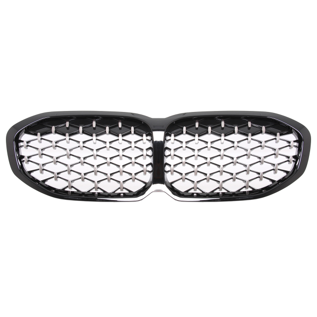 Nieren Grill Schwarz Chrom Mesh-Design passend für BMW 1er F40