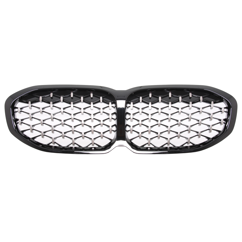 Nieren Grill Schwarz Chrom Mesh-Design passend für BMW 1er F40