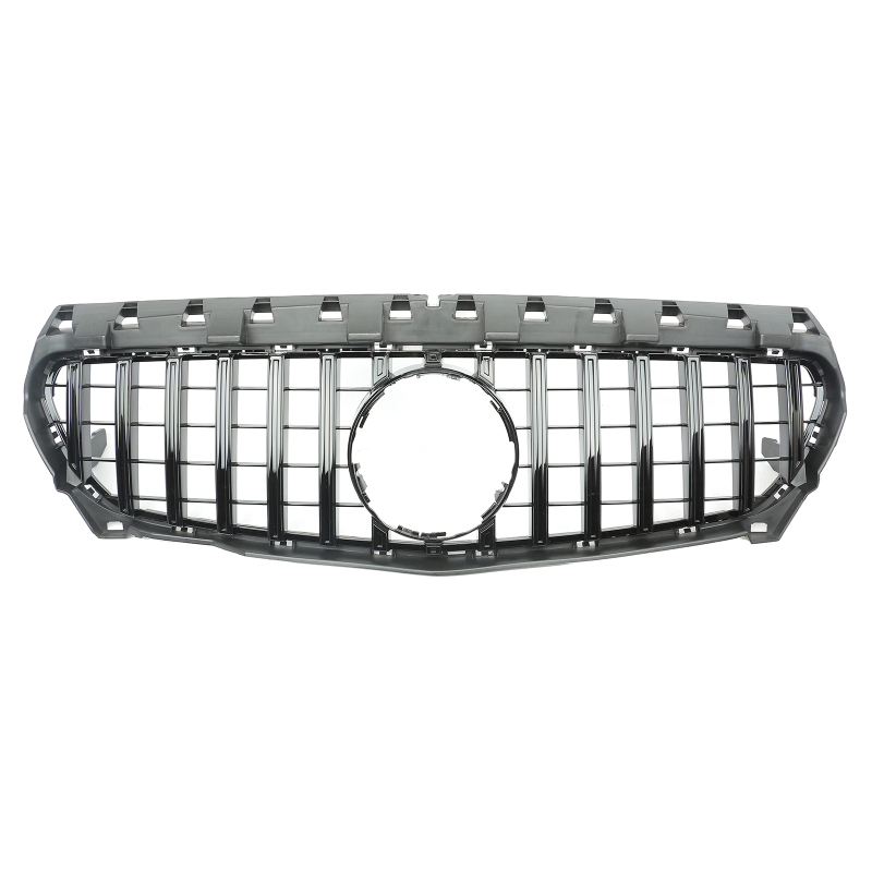Kühlergrill glanz Schwarz GT Panamericana passend für Mercedes CLA C117 X117 Vorfacelift
