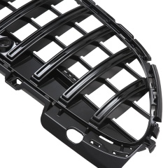 Kühlergrill glanz Schwarz GT Panamericana passend für Mercedes C-Klasse W206 S206 AMG-Paket