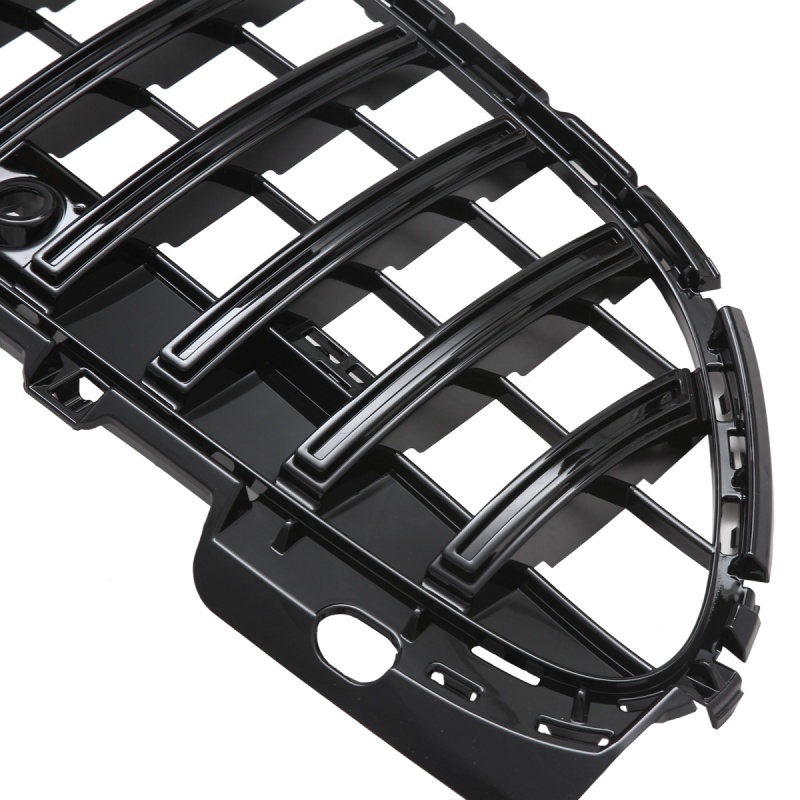Kühlergrill glanz Schwarz GT Panamericana passend für Mercedes C-Klasse W206 S206 AMG-Paket