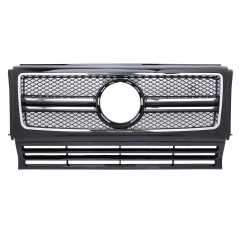 Kühlergrill glanz Schwarz AMG Look passend für Mercedes G-Klasse W463
