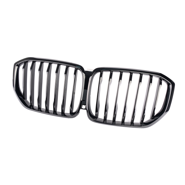 Nieren Grill glanz Schwarz Einzelsteg passend für BMW X5 G05