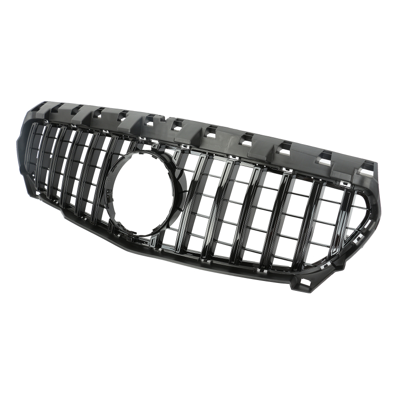 Kühlergrill glanz Schwarz GT Panamericana passend für Mercedes CLA C117 X117 Vorfacelift