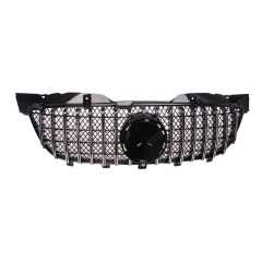 Kühlergrill Chrom GT Panamericana Grill Passend für Mercedes-Benz Sprinter W906 Vorfacelift Bj. bis 08.2013 mit Netz