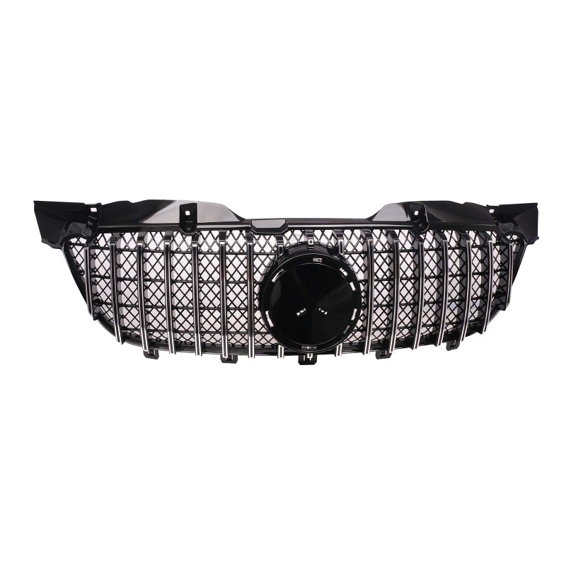 Kühlergrill Chrom GT Panamericana Grill Passend für Mercedes-Benz Sprinter W906 Vorfacelift Bj. bis 08.2013 mit Netz